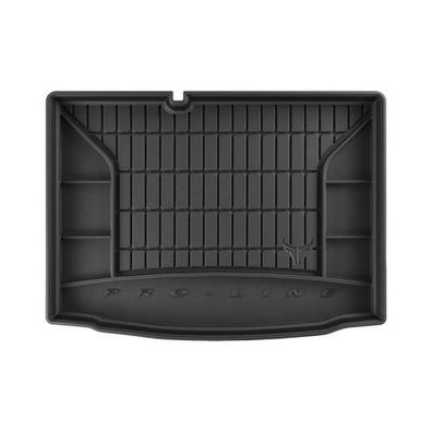 OMAC Gummi Kofferraumwanne für Skoda Fabia 2014-2021 TPE Laderaumwanne Schwarz