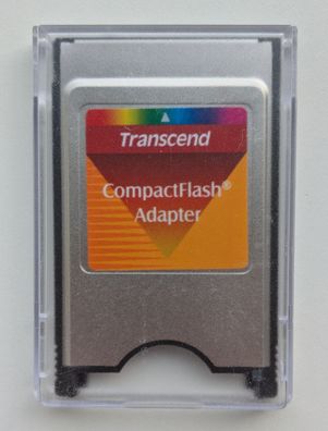 NEU: Transcend CompactFlash zu PCMCIA Adapter CF Compact Flash TS0MCF2PC