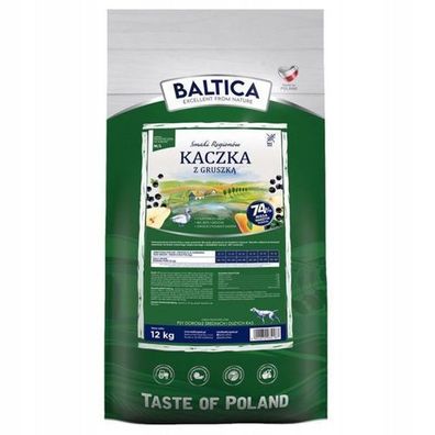 Trockenfutter für Hunde Baltica Flavors OF THE Regions Ente mit Birne M / L 12 kg