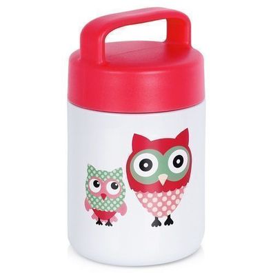 Edelstahl-Lunchthermoskanne OWL 450 ml
