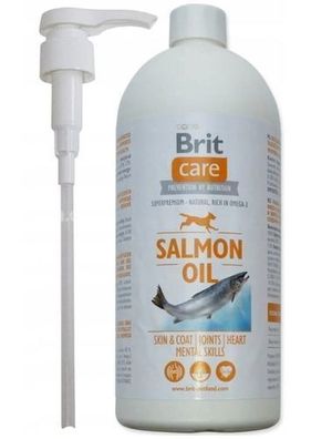 Brit Care Lachsöl 100ml – Premium Omega-3 Ergänzungsfuttermittel für Hunde & Katzen