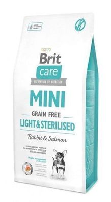 Brit Care Mini Grain-Free Light Sterilised Rabbit 7kg - Trockenfutter Hunde