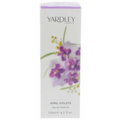 Yardley April Violets Eau de Toilette 125ml Spray