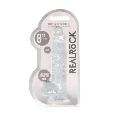 Realistischer Dildo mit Kugeln - 8/21 cm