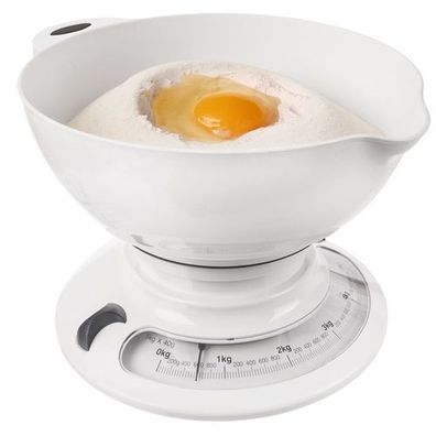 Mechanische Küchenwaage mit 5-kg-Schüssel