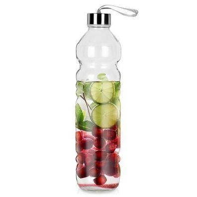 Glaswasserflasche 1,1 l