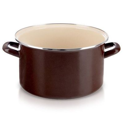 Emailletopf BRAUN 30 cm, 10 l