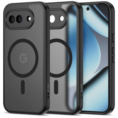 Tech-Protect Magmat Mag für Google Pixel 10a halbtransparent schwarz Handyhülle