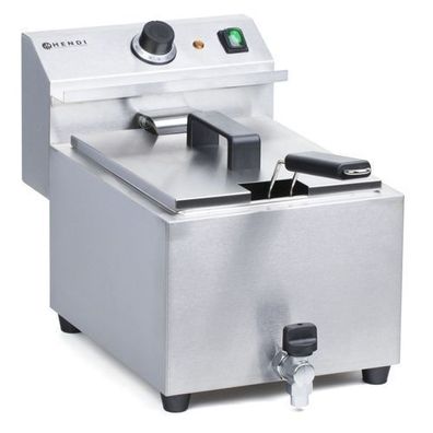 Masterpro 230V 3,5kW 8L Fritteuse mit Wasserhahn - Hendi 209202