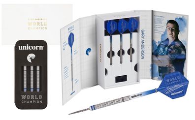 Unicorn Phase 3 World Champion Gary Anderson Steel Dart Presentation Box / 1 Satz