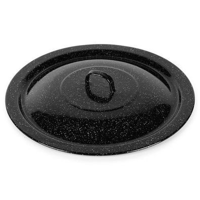 Emaillierter Kesseldeckel, 40 cm, 13 l