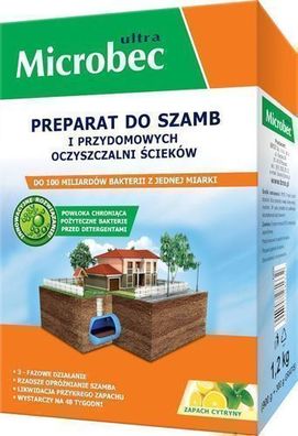 Bakterien Aktivator Für Klärgruben Kläranlage Reiniger Behandlung Zitrone 1,2kg
