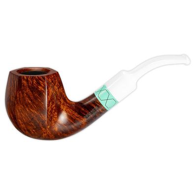VAUEN Pfeife Vela 2406, braun, glatt, 9mm Filter