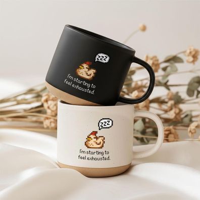 Stardew Valley I'm Starting To Feel Exhausted Tasse Huhn Weihnachtsgeschenk für Gamer