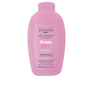 SUGAR GLOW Aufhellende Körpermilch mit Präbiotika 400 ml