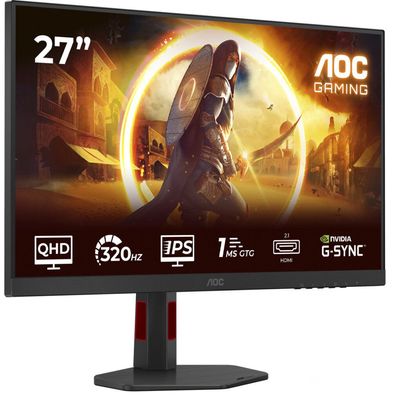 AOC 68,6cm (27"), Q27G4SRU 16:09 2xHDMI+DP+USB black/red