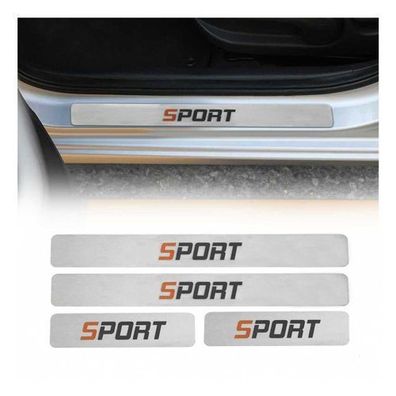 Einstiegsleisten Türschweller Sport für Ford Kuga 2019-2025 Edelstahl Silber 4x