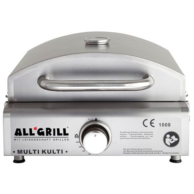 MULTI-KULTI ®, der multifunktionale Gasgrill ohne Zündsicherung