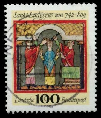 BRD 1992 Nr 1610 zentrisch gestempelt X82E3B6