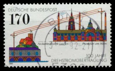 BRD 1991 Nr 1557 zentrisch gestempelt X84AE06