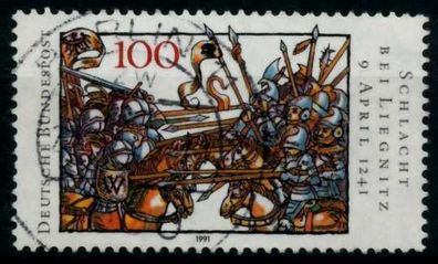 BRD BUND 1991 Nr 1511 zentrisch gestempelt X84B50A