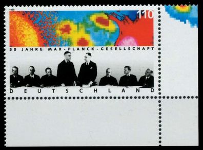 BRD 1998 Nr 1973 postfrisch ECKE-URE X8FFEEE