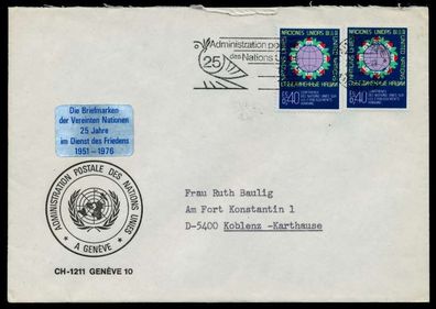 UNO GENF Nr 58 BRIEF MEF X92A452
