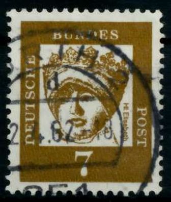 BRD DS BED. DEUT. Nr 348x gestempelt X95D27A