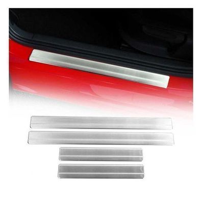 Einstiegsleisten Türschweller für VW Polo 1994-2001 Edelstahl Silber 4tlg