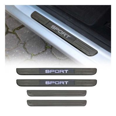 Einstiegsleisten Türschweller Sport für VW Tiguan 2016-2025 Edelstahl Dunkel 4x