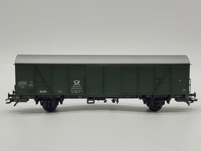 Maerklin 4736 Bahnpostwagen DB/Deutsche Bundespost grü Spur H0