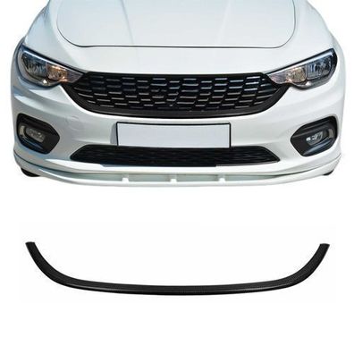 Kühlergrill Leisten Grillleisten für Fiat Tipo 2015-2025 Kohlefaser Schwarz 1tlg