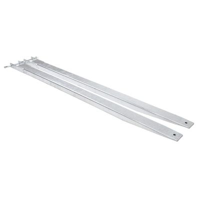 2x Gabelverlängerung für Stapler 180, 200, 220cm Zinkenverlängerung Gabelstapler