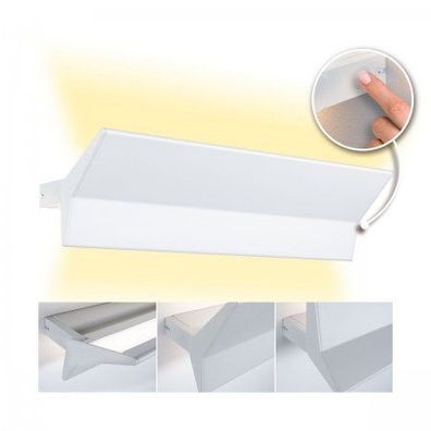 Paulmann 79510 LED Wandleuchte Stine weiß 55cm dimmbar 27000K