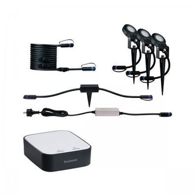 Paulmann 5173 Bundle Zigbee smik Gateway Plug & Shine Basis Set Sting IP67