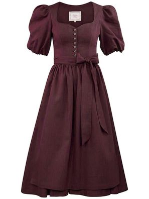Dirndl Isaluna 75cm Länge wine