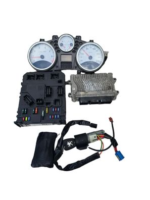 Peugeot 206+ Motorsteuergerät Set 9666257580
