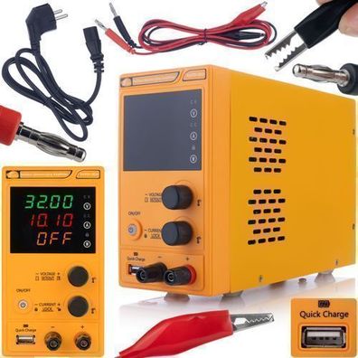 Rosfix Labornetzgerät AmpPulse RAPEP-3210 – 32V 10A | Präzision & USB