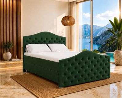 Best For Home Boxspringbett Roma mit 7-Zonen-Bonellfederkern