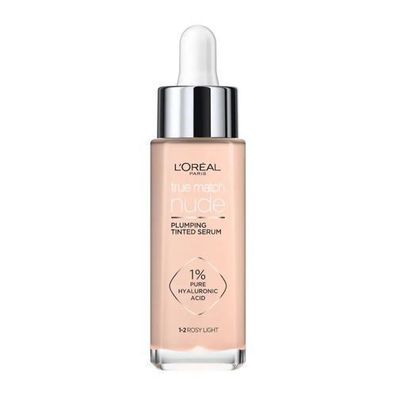 L'Oreal Paris True Match Nude Serum Foundation 1-2 Rosé Hell, 30 ml