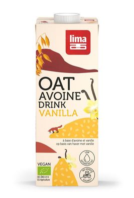 3x Lima Haferdrink Vanille 1l