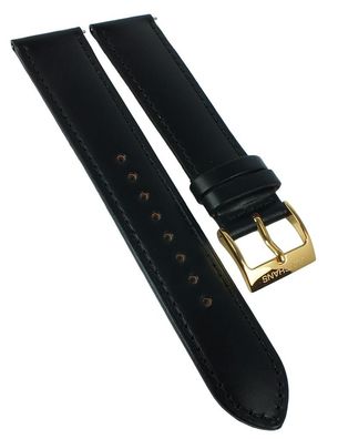 Junghans Meister | Uhrenarmband 20mm Leder schwarz | 027/5201