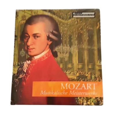 Mozart Musikalische Meisterwerke CD Hardcover Buch Neu OVP Klassik 11 Werke