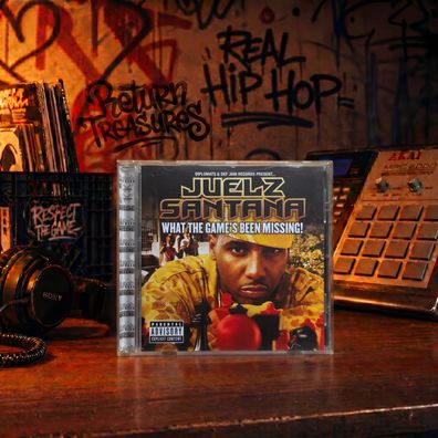 Juelz Santana What The Game's Been Missing CD 2005 Def Jam Diplomats Hip Hop Rap