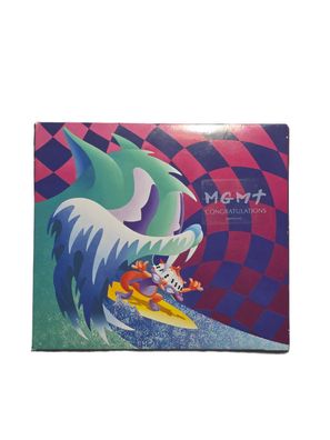 MGMT Congratulations CD Album Digipak Indie Pop Psychedelic Columbia 2010 EN