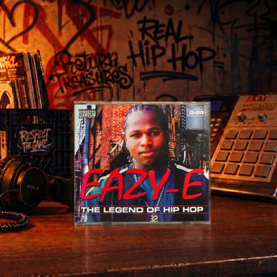 Eazy-E The Legend Of Hip Hop CD + DVD Box Gangsta Rap West Coast Kompilation