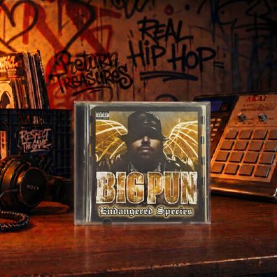 Big Pun Endangered Species CD Album 2001 Loud Records Terror Squad Hip Hop Rap