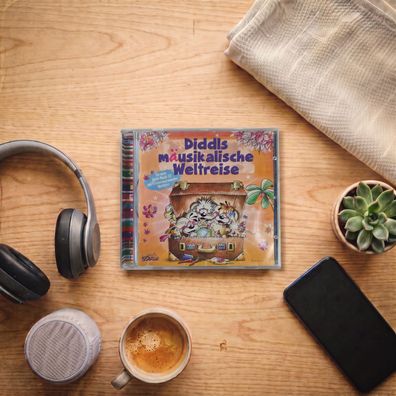 Diddl mäusikalische Weltreise CD Kinder Hörspiel Lieder Diddl Werkstatt Depesche
