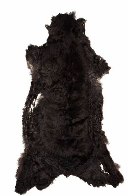 Schaffell Echt | Dunkelbraun, ca. 122 cm | Weichflor | Öko gegerbt | Unikat 176-147