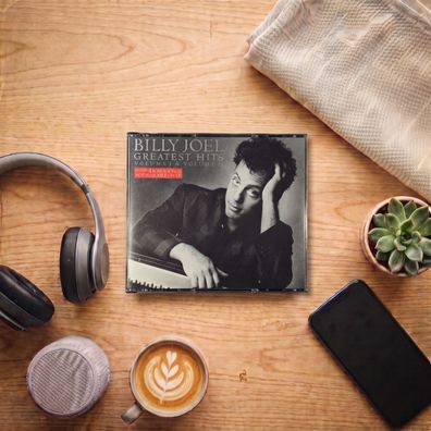 Billy Joel Greatest Hits Volume I & II 2 CD Piano Man Uptown Girl Best of 1985